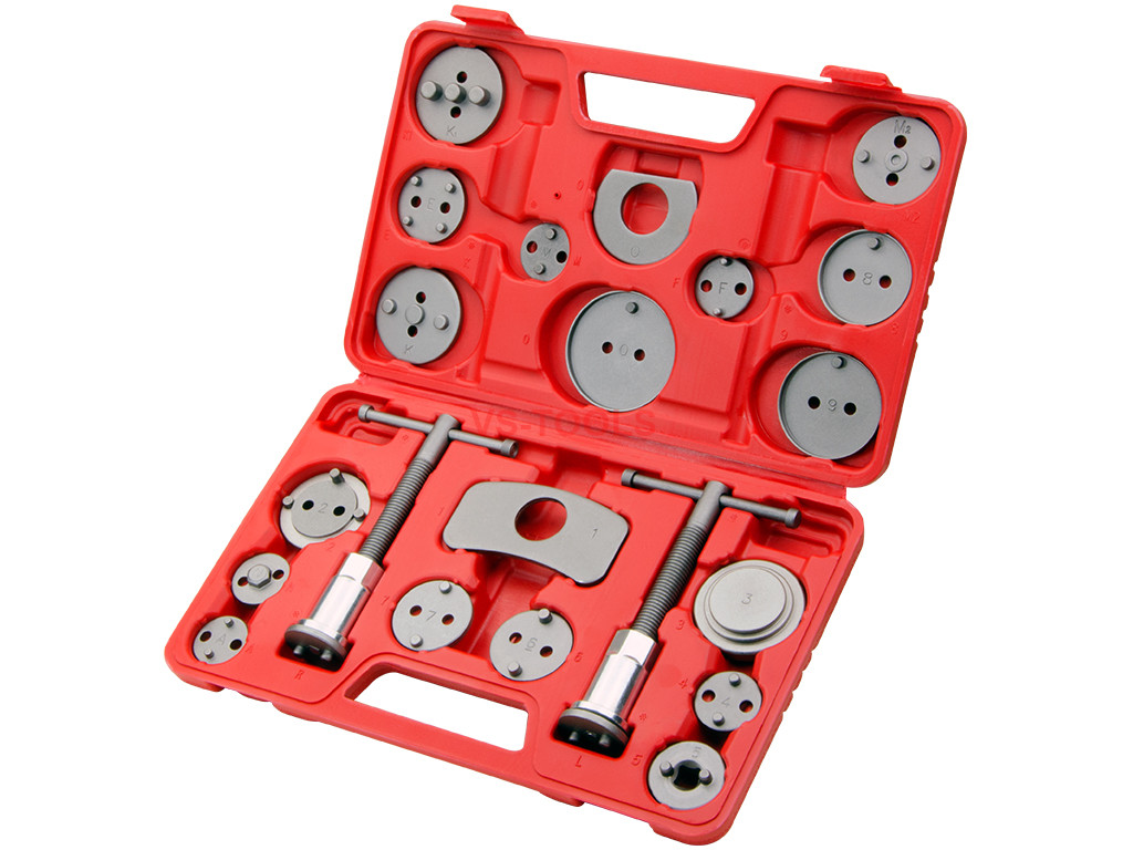 21pcs Universal Disc Brake Caliper Set Wind Back Tool Pad